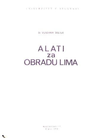 Alati za obradu lima