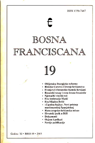 Bosna franciscana 19/2003
