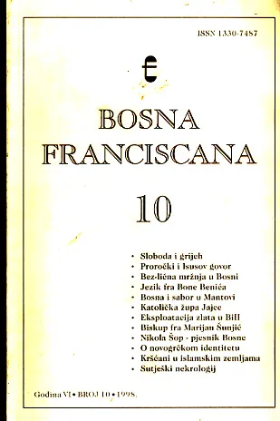 Bosna franciscana 10/1998