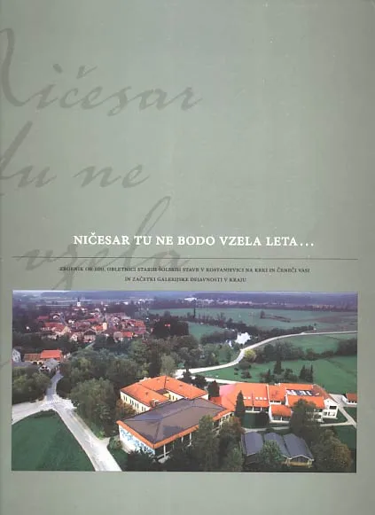 Ničesar tu ne bodo vzela leta... zgodovina šolstva in začetki galerijske...