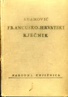 Fransuko-hrvatski rječnik s označenim izgovorom