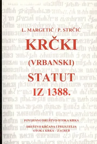 Krčki (vrbanski) statut iz 1338.