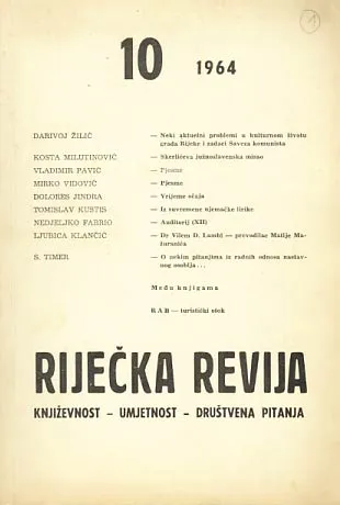 Riječka revija 10/1964