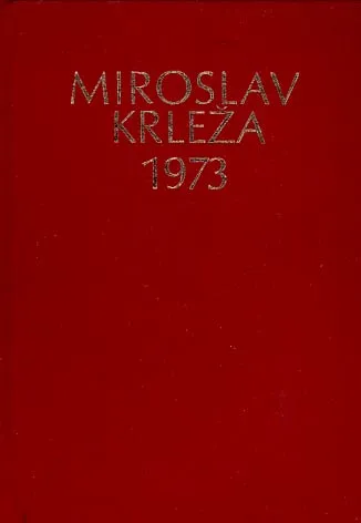 Miroslav Krleža 1973.
