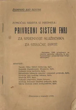 Privredni sistem FNRJ