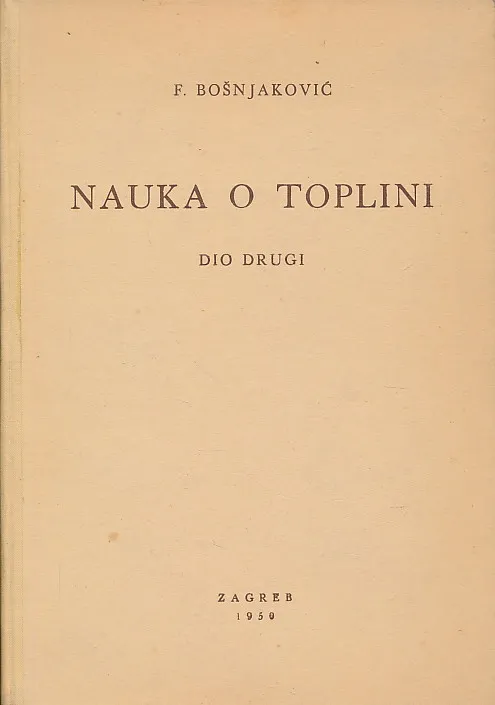 Nauka o toplini, dio drugi