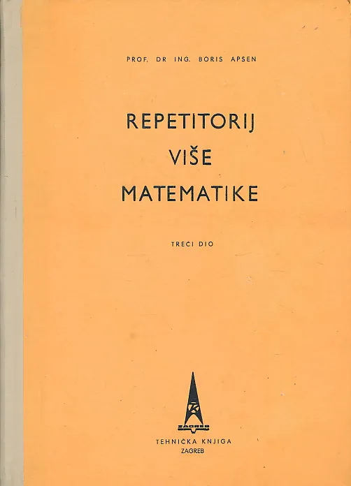 Repetitorij više matematike, treći dio