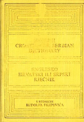 Englsko-hrvatski ili srpski rječnik