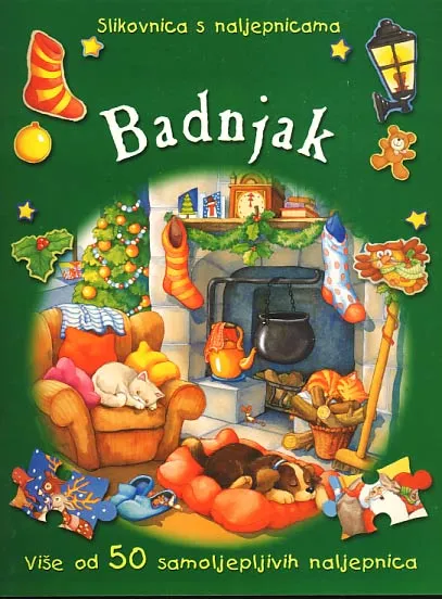 Badnjak - Slikovnica s naljepnicama