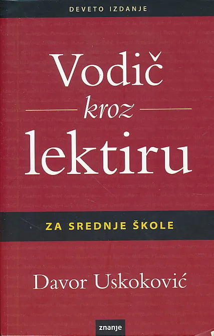 Vodič kroz lektiru za srednje škole