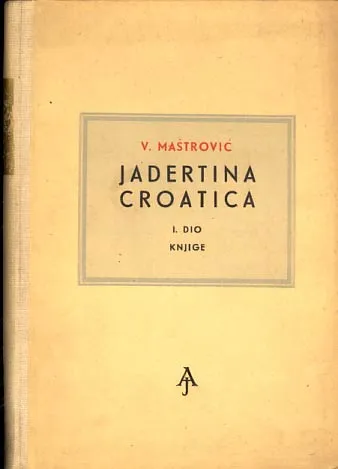 Jadertina Croatica, sv. 1-2
