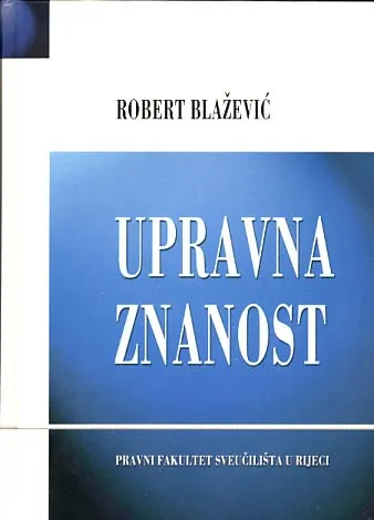 Upravna znanost