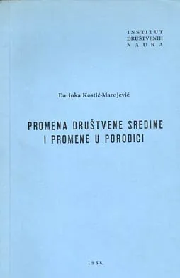 Promena društvene sredine i promene u porodici