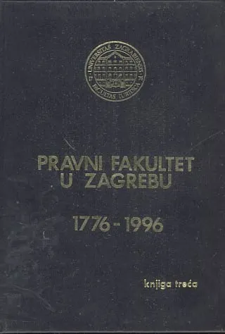 Pravni fakultet u Zagrebu III. Nastavnici fakulteta