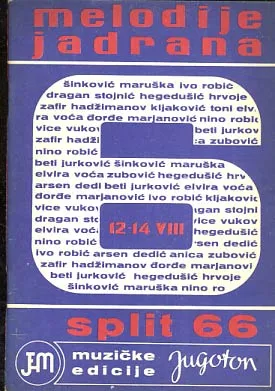Melodije Jadrana Split 1966