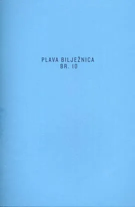 Plava bilježnica br. 10