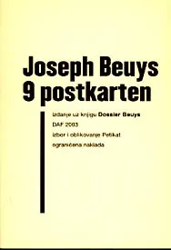 Kutija razglednica - Joseph Beuys