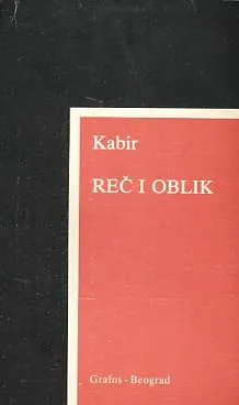 Reč i oblik