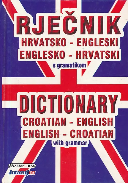 Rječnik englesko-hrvatski, hrvatsko-engleski