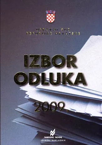 Izbor odluka 2009.