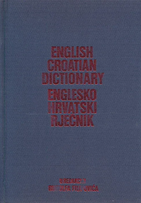 Englesko-hrvatski rječnik