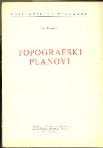 Topografski planovi