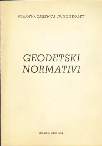 Geodetski normativi