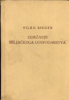 Održanje seljačkog gospodarstva