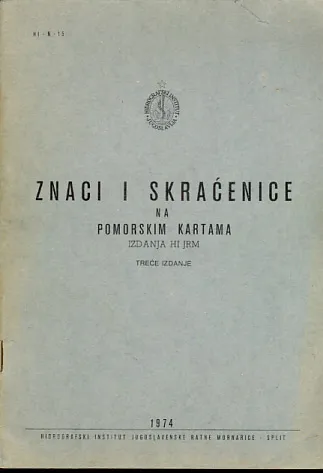 Znaci i skraćenice na pomorskim kartama