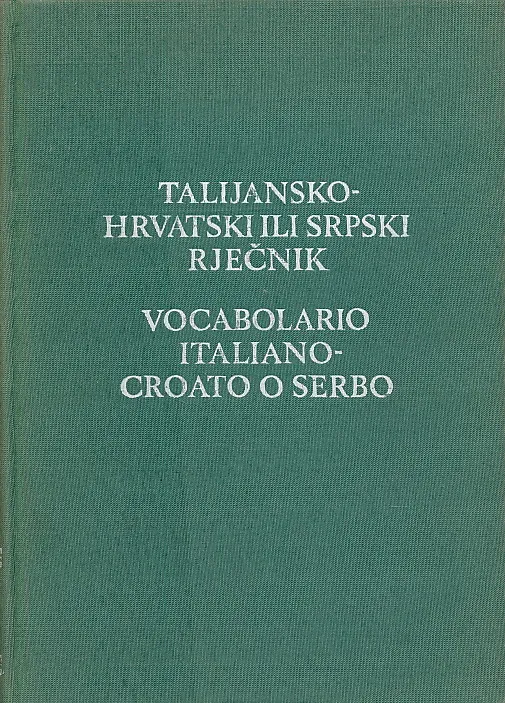 Talijansko-hrvatski ili srpski rječnik
