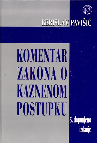 Komentar zakona o kaznenom postupku