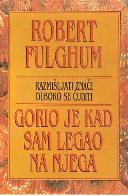 Gorio je kad sam legao na njega