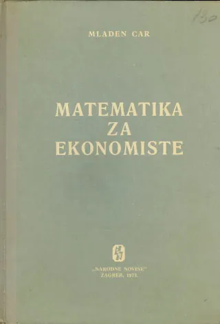 Matematika za ekonomiste