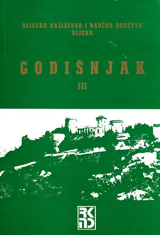 Godišnjak Riječkog književnog i naučnog društva III
