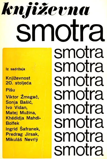 Književna smotra, br. 18/1974