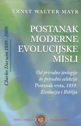 Postanak moderne evolucijske misli