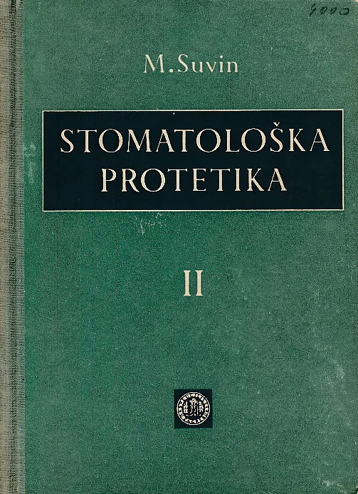 Stomatološka protetika, knjiga II. Parcijalna proteza