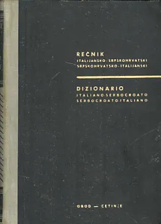Rečnik italijansko-srpskohrvatski, srpskohrvatsko-italijanski