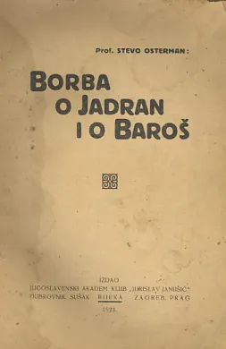Borba o Jadran i o Baroš