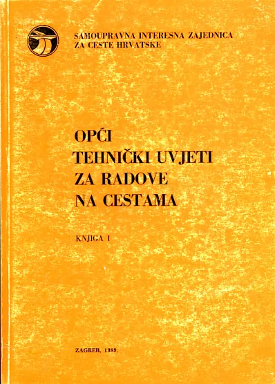 Opći tehnički uvjeti za radove na cestama 1-2