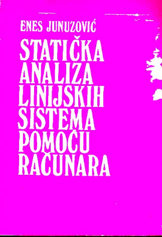 Statička analiza linijskih sistema pomoću računara
