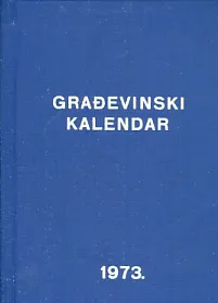 Građevinski kalendar 1973