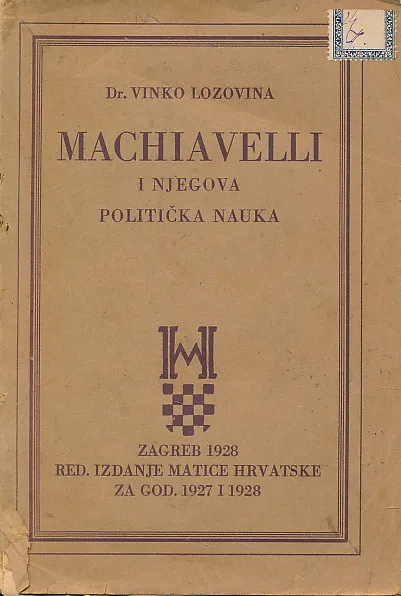 Machiavelli i njegova politička nauka