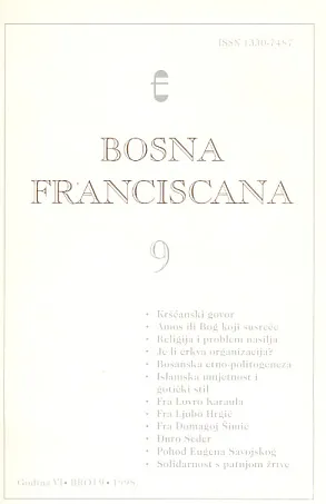 Bosna franciscana 9/1998