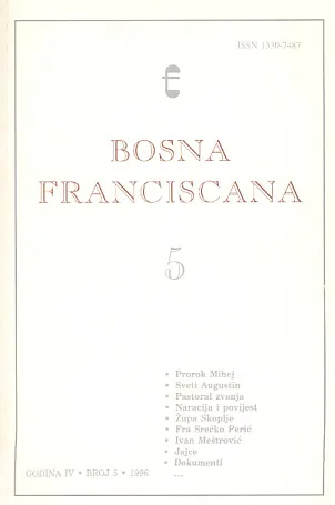 Bosna franciscana 5/1996
