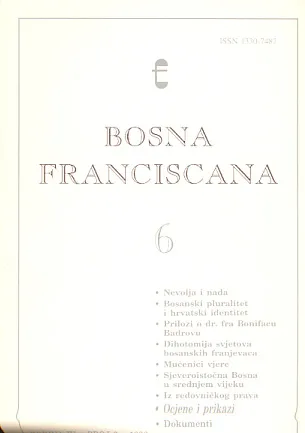 Bosna franciscana 6/1996
