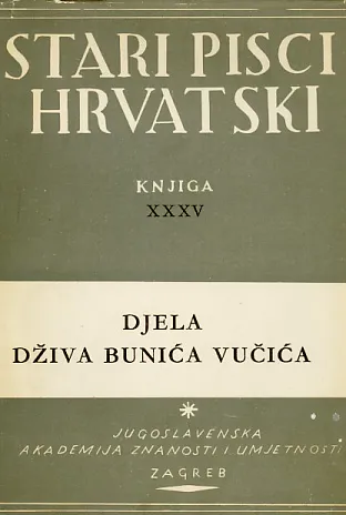 Djela Dživa Bunića Vučića