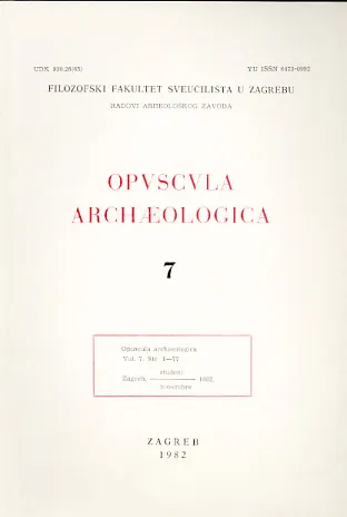 Opvscvla Archaeologica 7