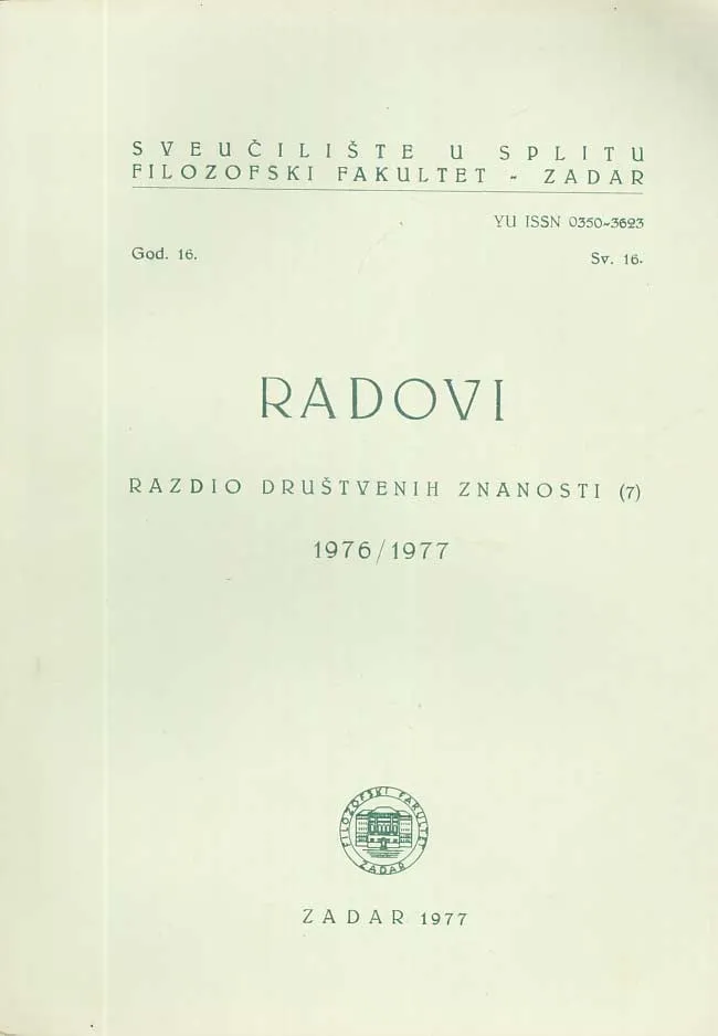 Radovi, god.16, sv.16 (1976/77)