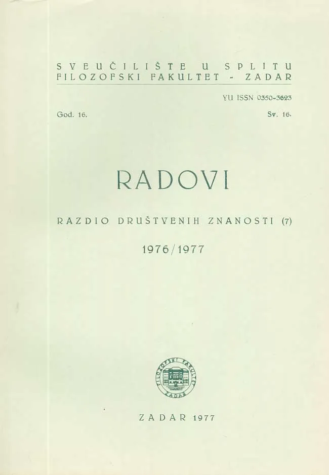 Radovi, god.16, sv.16 (1976/77)